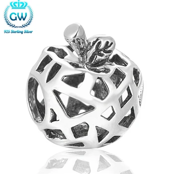 925 Sterling Silver Vintage Apple Charm Bracelets Bangles For Women Guranteed Jewelry Brand GW Jewellery T176
925 Sterling Silver Vintage Apple Charm Bracelets Bangles For Women Guranteed Jewelry Brand GW Jewellery T176