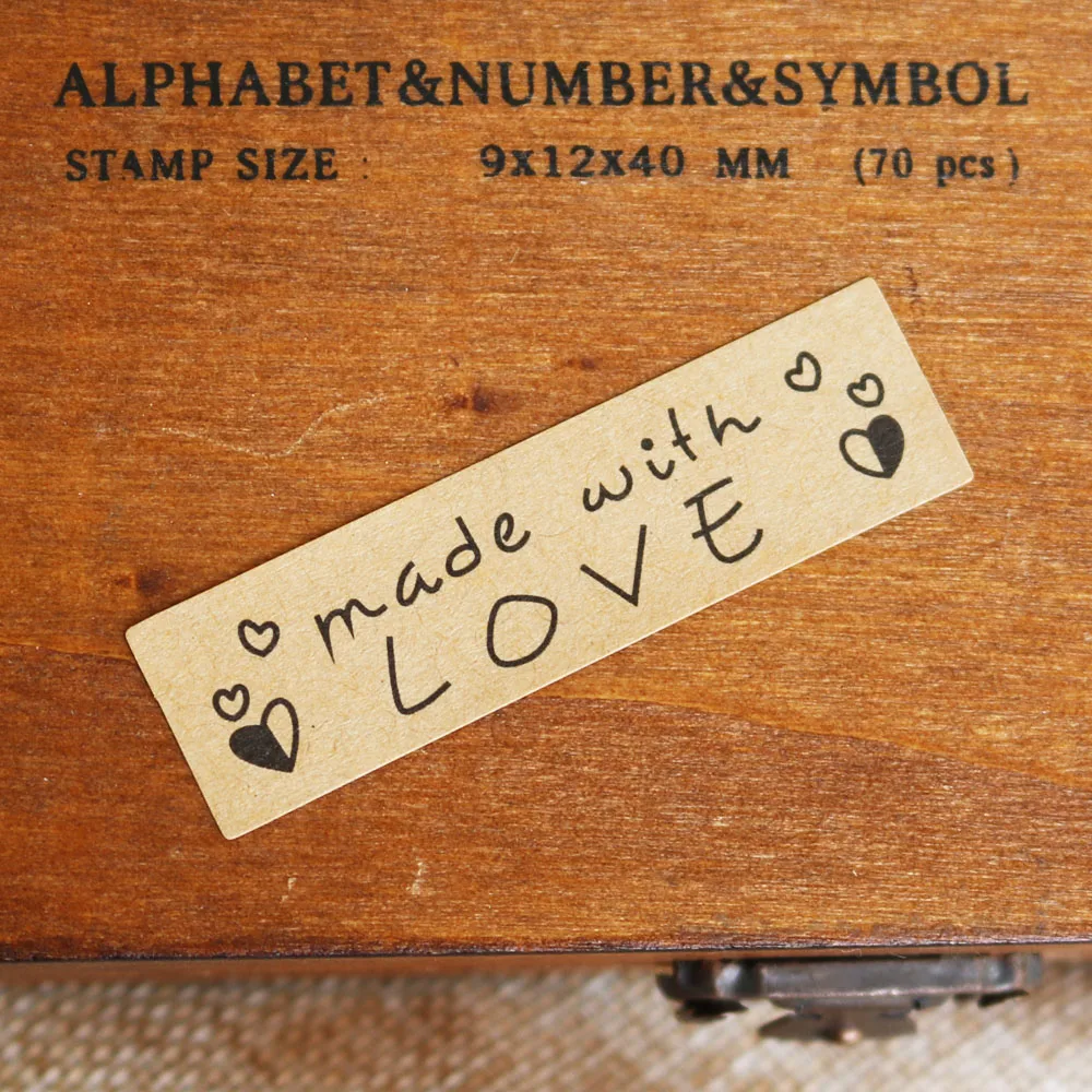 102pcs Made With Love Kraft Seal Sticker DIY Multifunction Rectangle Paper Labels Self-adhesive DIY Paper Sticker 5.5x1.5cm
102pcs Made With Love Kraft Seal Sticker DIY Multifunction Rectangle Paper Labels Self-adhesive DIY Paper Sticker 5.5x1.5cm