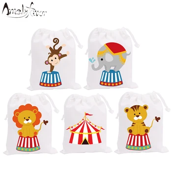 Circus Theme Party Favor Bags Pink Blue Candy Bags Birthday Gift Bags Event Birthday Baby Shower Party Container Supplies 5PCS
Circus Theme Party Favor Bags Pink Blue Candy Bags Birthday Gift Bags Event Birthday Baby Shower Party Container Supplies 5PCS
