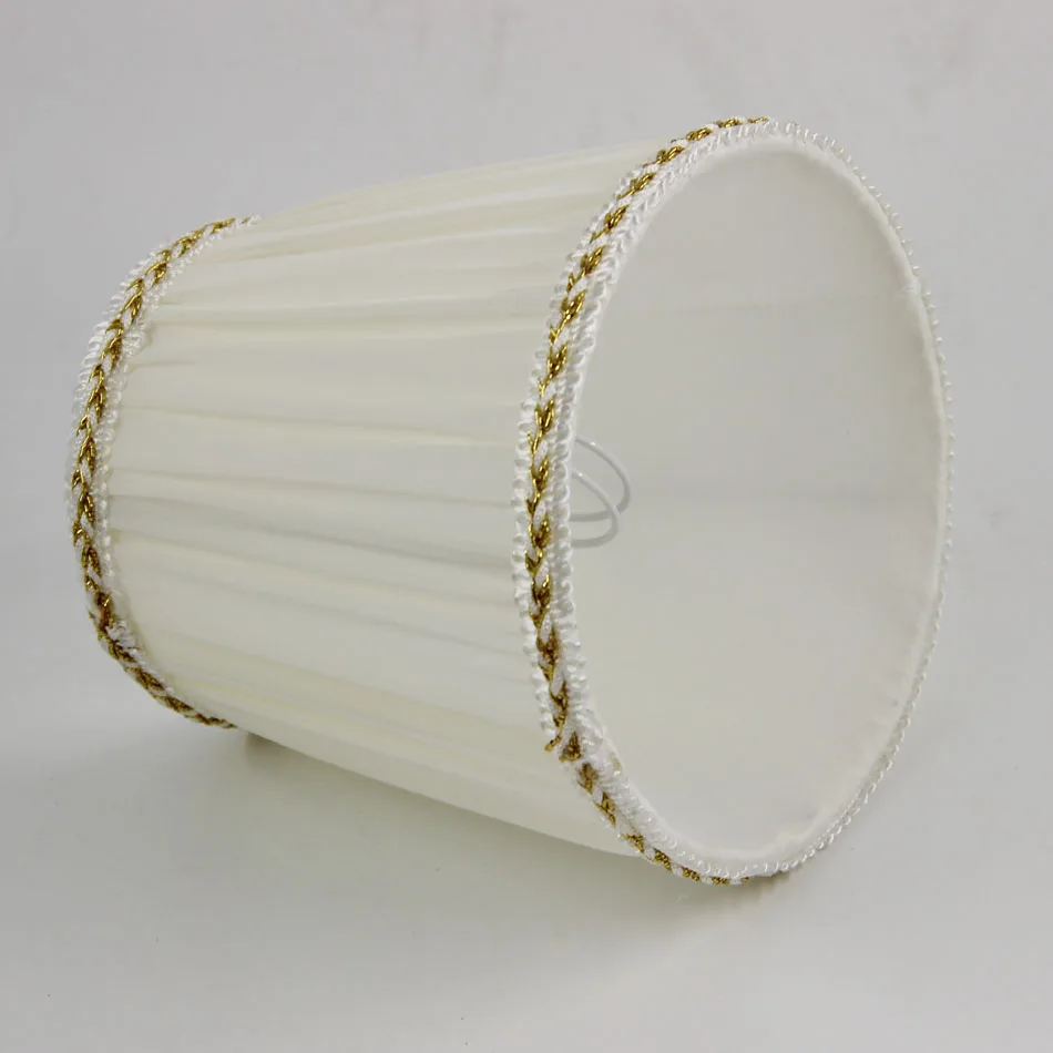 DIA 14.3cm/ 5.63 inch Beautiful Designs Gauze Fabric Garden Lamp Shades, Off White Color Wall Light Lamp Shades DIY, Clip On
DIA 14.3cm/ 5.63 inch Beautiful Designs Gauze Fabric Garden Lamp Shades, Off White Color Wall Light Lamp Shades DIY, Clip On