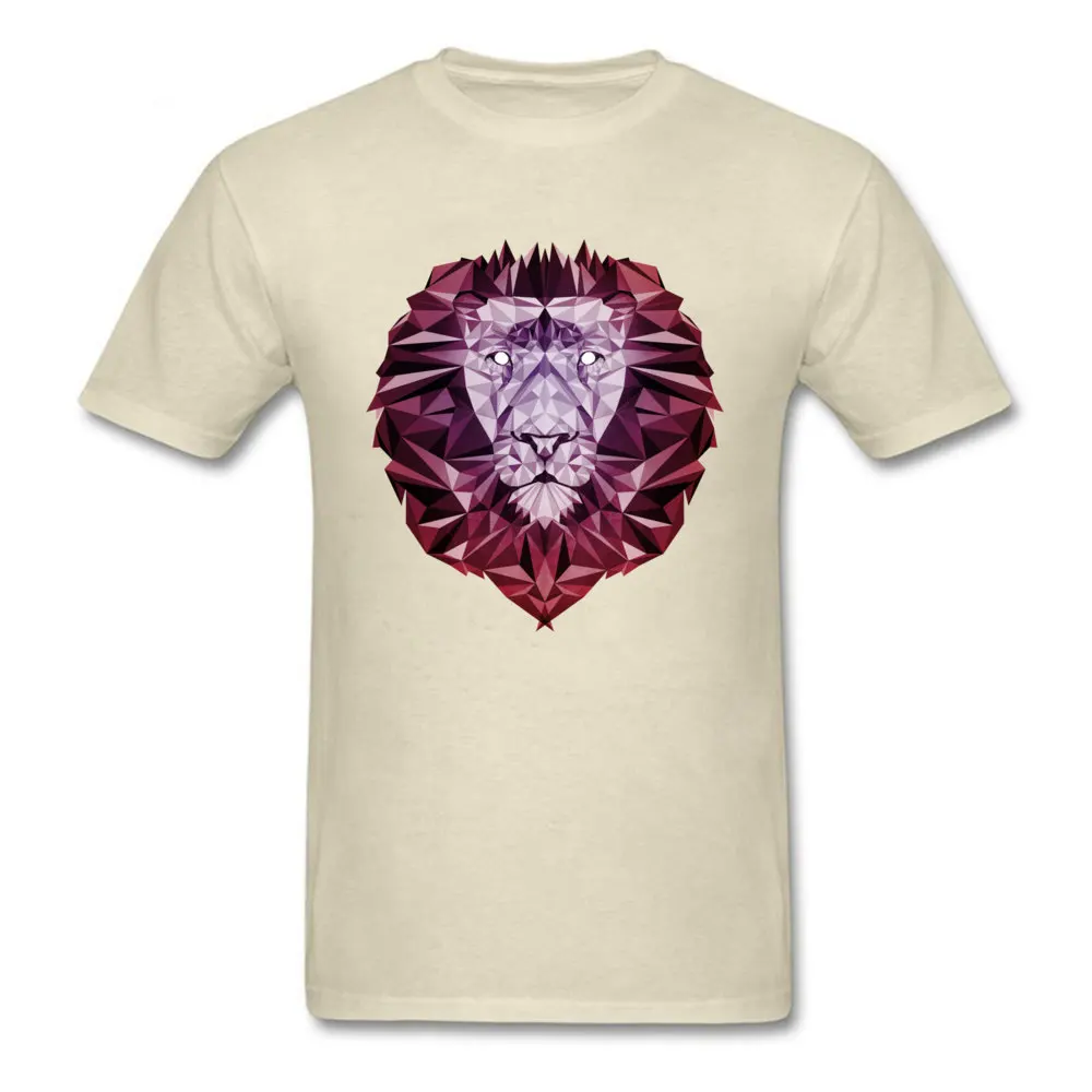 Tops Tees LEO VALENTINE DAY Funny Print Short Sleeve 100% Cotton Crewneck Men Top T-shirts Print Tops Tees Top Quality LEO beige