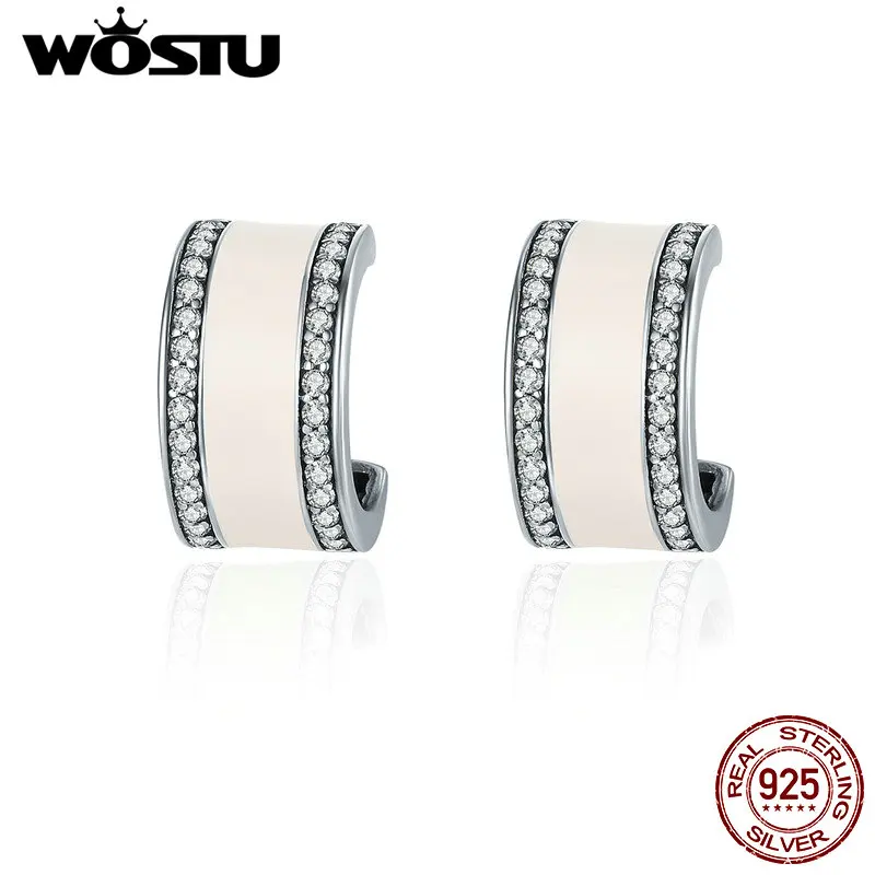 WOSTU Luxury 925 Sterling Silver Pink Radiant AAA Cubic Zircon Stud Earrings for Women Fashion Earrings Jewelry Gift FIE260
WOSTU Luxury 925 Sterling Silver Pink Radiant AAA Cubic Zircon Stud Earrings for Women Fashion Earrings Jewelry Gift FIE260