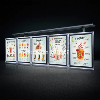 (5 Graphics/ Column)Magnetic Acrylic LED Edge Light Menu Boards With Hanging System for Restaurant,Fast food Store,Pizza Shop
(5 Graphics/ Column)Magnetic Acrylic LED Edge Light Menu Boards With Hanging System for Restaurant,Fast food Store,Pizza Shop