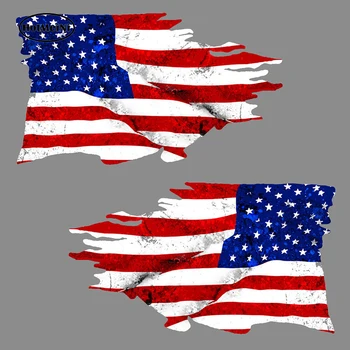 USA TATTERED Flag Car Stickers Rearview Mirror Sticker 2 Pack MIRRORED American Bumper 3D Waterproof Vinyl Decal Car Accessories
USA TATTERED Flag Car Stickers Rearview Mirror Sticker 2 Pack MIRRORED American Bumper 3D Waterproof Vinyl Decal Car Accessories