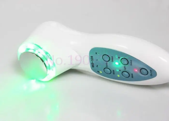3MHz Ultrasonic vibration Photon Rejuvenation Facial Face Care Remove wrinkles 7 Colour Phototherapy Beauty Device