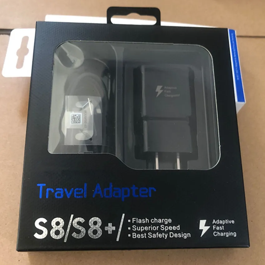 50 sets/lot 5V 2A US/EU/UK/AU Plug Fast Charging Travel adapter Wall Fast Charger + 1.2M Type C Usb Data Cable Retail packaging
50 sets/lot 5V 2A US/EU/UK/AU Plug Fast Charging Travel adapter Wall Fast Charger + 1.2M Type C Usb Data Cable Retail packaging