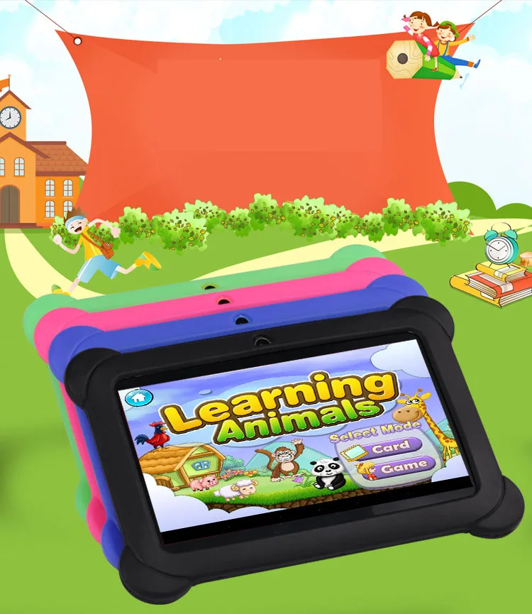7 INCH Children Tablet PC Baby Learning Machine Android 88 WIFI 8GB HD Camera For kids learning
7 INCH Children Tablet PC Baby Learning Machine Android 88 WIFI 8GB HD Camera For kids learning