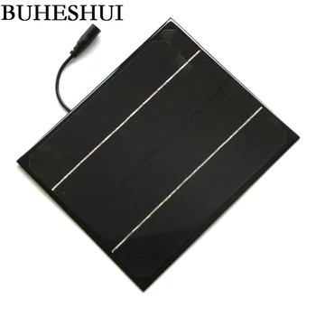 BUHESHUI 6W 12V Mono Solar Cell+5521DC Cable DIY Solar Panel System Battery Charger Education 170*200MM 2pcs/lot Free Shipping
BUHESHUI 6W 12V Mono Solar Cell+5521DC Cable DIY Solar Panel System Battery Charger Education 170*200MM 2pcs/lot Free Shipping