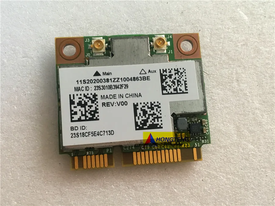 Original FOR LENOVO İDEAPAD U530 LAPTOP LAN WIFI CARD 11S20200381 Test OK free shipping
Original FOR LENOVO İDEAPAD U530 LAPTOP LAN WIFI CARD 11S20200381 Test OK free shipping