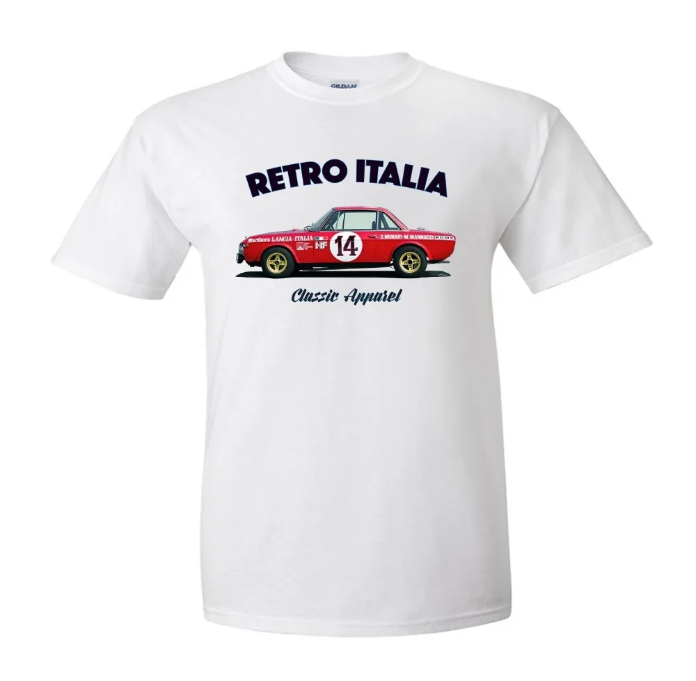 Men's New Arrival Summer Style LANCIA FULVIA HF T-shirt. RETRO ITALIA. CLASSIC CAR. RALLY CHAMPION. S.MUNARI. Funny T Shirts Fo
Men's New Arrival Summer Style LANCIA FULVIA HF T-shirt. RETRO ITALIA. CLASSIC CAR. RALLY CHAMPION. S.MUNARI. Funny T Shirts Fo