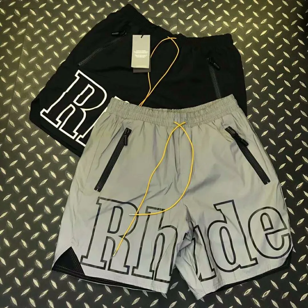 3M Reflective Rhude Shorts Men Women 1:1 High Quality Streetwear Shorts Fashion Casual Hip Hop Beach Sportswear Rhude Shorts
3M Reflective Rhude Shorts Men Women 1:1 High Quality Streetwear Shorts Fashion Casual Hip Hop Beach Sportswear Rhude Shorts