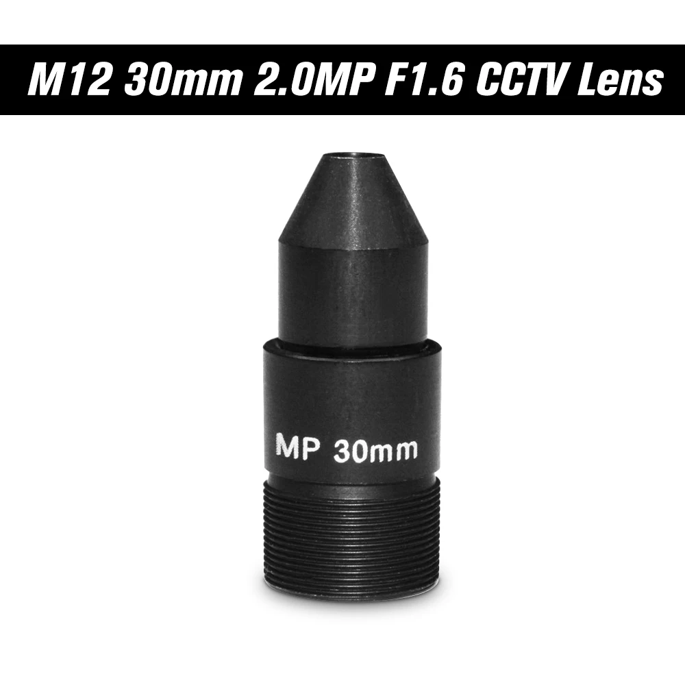 2.0MP Pinhole 30 мм объектив CCTV MTV плата M12 * P0.5 Крепление объектива 1/2.7 "формат