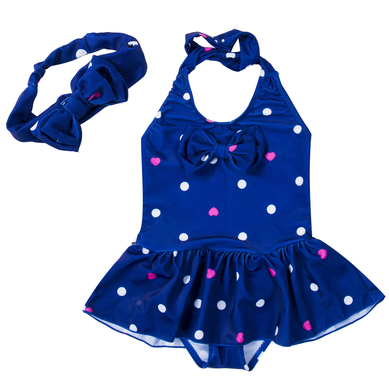 2018 Summer 1-8 Years Olid Baby Girls Swimwear Baby One Piece Swimsuit + Knotbow Headband 2pcs/Set Baby Cute Dot Bahitng Suit
2018 Summer 1-8 Years Olid Baby Girls Swimwear Baby One Piece Swimsuit + Knotbow Headband 2pcs/Set Baby Cute Dot Bahitng Suit
