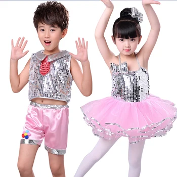 Children's Performing Dress Kindergarten Modern Jazz Dance Performing Dress Boys and Girls Dance Segments Peng Yarn Skirt
Children's Performing Dress Kindergarten Modern Jazz Dance Performing Dress Boys and Girls Dance Segments Peng Yarn Skirt
