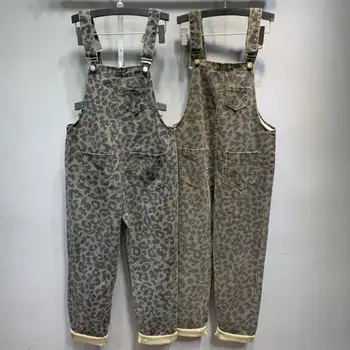 2019 Women Leopard print Overalls Casual Loose Vintage Bib Romper Suspender ankle length Pants Pockets Jumpsuit
2019 Women Leopard print Overalls Casual Loose Vintage Bib Romper Suspender ankle length Pants Pockets Jumpsuit