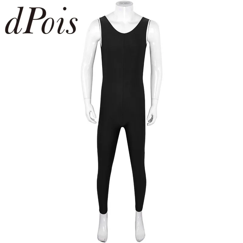 Mens Adults Well Fit One Piece Scoop Neck Sleeveless Skin-Tight Solid Color Vest Unitard Bodysuit Dancewear Gymnastics Leotard
Mens Adults Well Fit One Piece Scoop Neck Sleeveless Skin-Tight Solid Color Vest Unitard Bodysuit Dancewear Gymnastics Leotard
