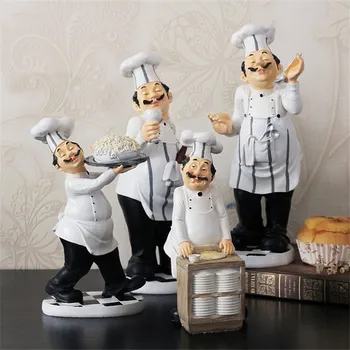 Retro resin Originality chef Arts and Crafts Restaurant Bar Cafe Cake shop Home Furnishing Ornament Decoration
Retro resin Originality chef Arts and Crafts Restaurant Bar Cafe Cake shop Home Furnishing Ornament Decoration