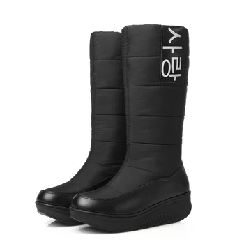 Ladies Snow Boots Slip On Women Boots For Winter Warm Fur Inside Mid Calf Boots Sweet Women Shoes
Ladies Snow Boots Slip On Women Boots For Winter Warm Fur Inside Mid Calf Boots Sweet Women Shoes