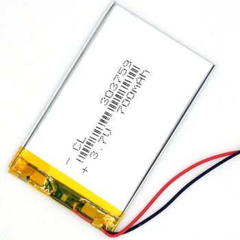 3.7V 700 mAh 303759 Li-Polymer Rechargeable Battery Li Po ion LI for GPS Bluetooth LED TOY MP3 MP4 033759
3.7V 700 mAh 303759 Li-Polymer Rechargeable Battery Li Po ion LI for GPS Bluetooth LED TOY MP3 MP4 033759