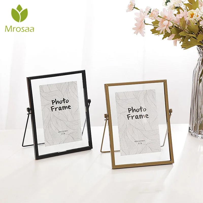 Mrosaa 6 Inch Set Table Nordic Minimalist Creative Modern Metal Glass Photo Frame Plant Specimen Folder Home Room Decorations
Mrosaa 6 Inch Set Table Nordic Minimalist Creative Modern Metal Glass Photo Frame Plant Specimen Folder Home Room Decorations