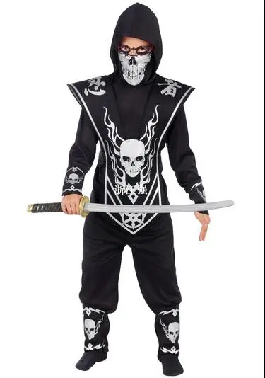 Children Super handsome Boy Men black ninja warrior costumes Halloween Csoplay party game performance clothing Samurai Costume
Children Super handsome Boy Men black ninja warrior costumes Halloween Csoplay party game performance clothing Samurai Costume