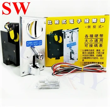 CL-1006 CPU electronic coin acceptor Comparable Coin Acceptor Signle coin mech/Washing machine Alloy panel token selector
CL-1006 CPU electronic coin acceptor Comparable Coin Acceptor Signle coin mech/Washing machine Alloy panel token selector