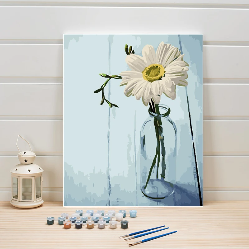 DIY Painting By Number Flower 40x50cm On Canvas Acrylic Paint Hand Painted Art For Bedroom Wall Wedding Decoration Creative Sets
DIY Painting By Number Flower 40x50cm On Canvas Acrylic Paint Hand Painted Art For Bedroom Wall Wedding Decoration Creative Sets