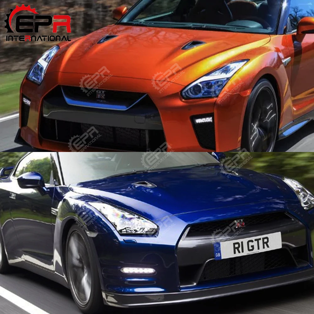 Автомобильный Стайлинг для Nissan R35 GTR вытяжка из углеродного волокна пара