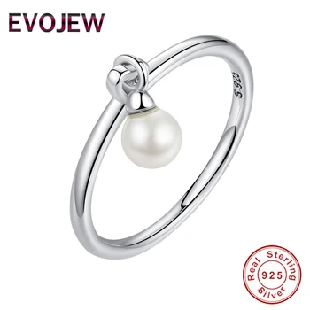 EVOJEW Genuine 925 Sterling Silver Pearl Dangle Finger Rings for Women Luxury Sterling Silver Jewelry Christmas Gift
EVOJEW Genuine 925 Sterling Silver Pearl Dangle Finger Rings for Women Luxury Sterling Silver Jewelry Christmas Gift