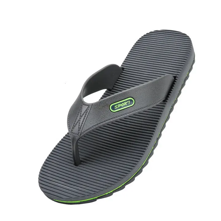 Casual Men Slippers Flip Flops Big Size 40-45 Summer Male Shoes Outdoor Home Beach Footwear (10)