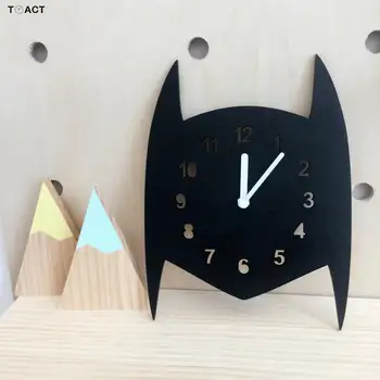 Nordic Clock Batman Cartoon Mute Wall Clocks Home Decoration Children's Room Boutique Kid's Watches Accessories Gift For Kid
Nordic Clock Batman Cartoon Mute Wall Clocks Home Decoration Children's Room Boutique Kid's Watches Accessories Gift For Kid
