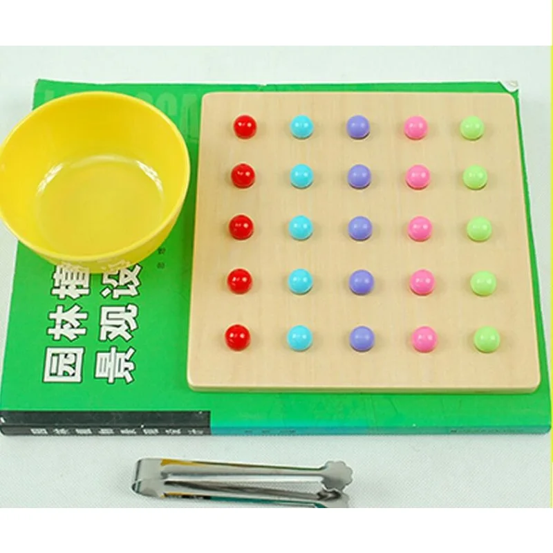 Montessori teaching aids folder Egg Montessori color clip beads Montessori early education educational toys
Montessori teaching aids folder Egg Montessori color clip beads Montessori early education educational toys