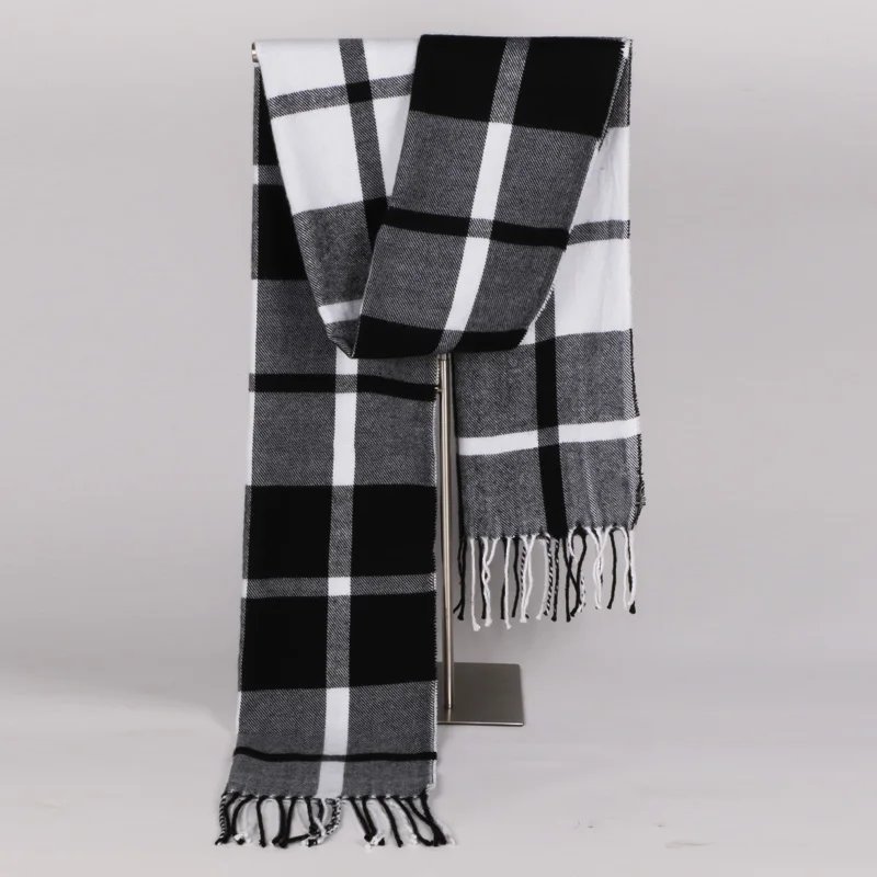 2017 Winter Fashion Brand Designer Cashmere long Scarf Unisex Cape Plaid Shawl Wholesale Dropshipping Size 190x35cm 
2017 Winter Fashion Brand Designer Cashmere long Scarf Unisex Cape Plaid Shawl Wholesale Dropshipping Size 190x35cm