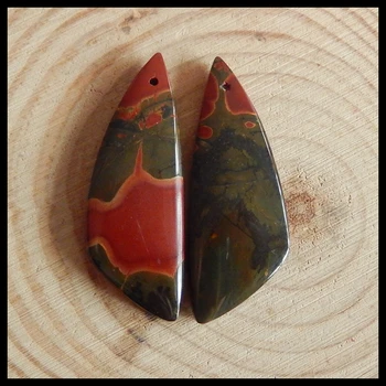 Semiprecious stone jewelry,wholesale gemstone. Multi-color Picasso Jasper Earring Beads,37x14x5mm,7.6g
Semiprecious stone jewelry,wholesale gemstone. Multi-color Picasso Jasper Earring Beads,37x14x5mm,7.6g