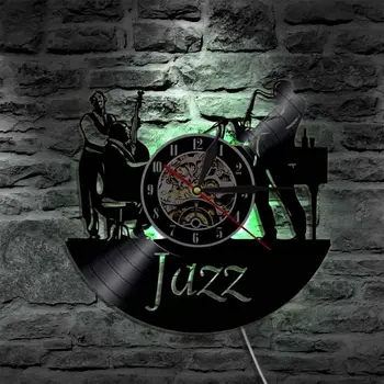 Creative LED CD Record Wall Clock with Seven Difference Colors Changing Wall Light Backlight Lamp Home Decor 12 inch
Creative LED CD Record Wall Clock with Seven Difference Colors Changing Wall Light Backlight Lamp Home Decor 12 inch