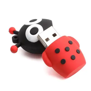 ALLOYSEED Cartoon Ladybug USB 2.0 Flash Drive Portable U Disk Memory Data Storage Pen Anti-magnetic High and Low Temperature 
ALLOYSEED Cartoon Ladybug USB 2.0 Flash Drive Portable U Disk Memory Data Storage Pen Anti-magnetic High and Low Temperature