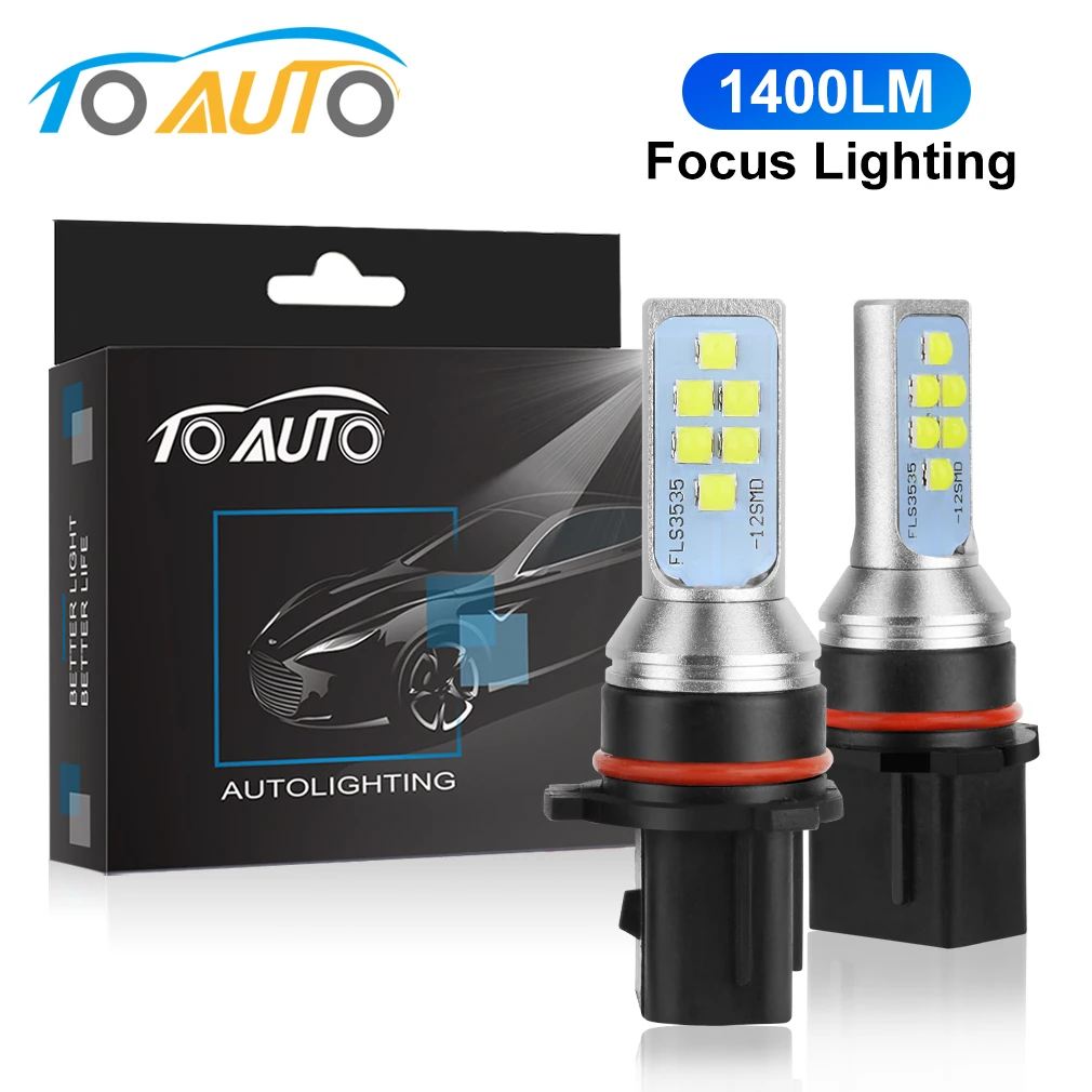 2Pcs H3 Led H27 880 881 P13W Led Bulb PSX26W H27W 1400LM 6000K White Car Fog Light Driving Day Running Lamp Auto 12V
2Pcs H3 Led H27 880 881 P13W Led Bulb PSX26W H27W 1400LM 6000K White Car Fog Light Driving Day Running Lamp Auto 12V