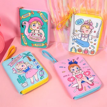 Lanzon Funny Printed Coin Purses Korean Girls Short Leather Wallet Flamingo Cute Mini Zipper Clutch Credit Card Holders Handbag
Lanzon Funny Printed Coin Purses Korean Girls Short Leather Wallet Flamingo Cute Mini Zipper Clutch Credit Card Holders Handbag