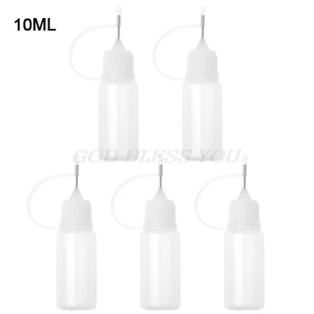 5 X10ml Empty Plastic Squeeze Liquid Dropper Bottle With Metal Needle For Vape Cigarette Drop Shipping
5 X10ml Empty Plastic Squeeze Liquid Dropper Bottle With Metal Needle For Vape Cigarette Drop Shipping