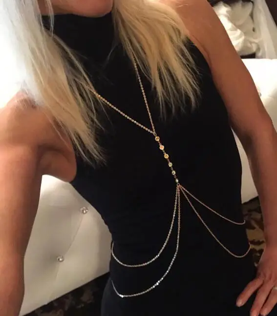 New Style Fashion Women Gold colour Chains Unique Design Gold Rhinestone Chains Bikini Chains Jewelry 2 Colors WRB39
New Style Fashion Women Gold colour Chains Unique Design Gold Rhinestone Chains Bikini Chains Jewelry 2 Colors WRB39
