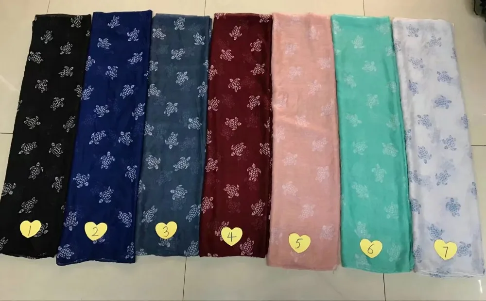 2017 Newest Sea Turtle Print Scarf Women Long Fashion Shawl Animal Print Scarf Hijab Wrap 7 Color Free Shipping
2017 Newest Sea Turtle Print Scarf Women Long Fashion Shawl Animal Print Scarf Hijab Wrap 7 Color Free Shipping