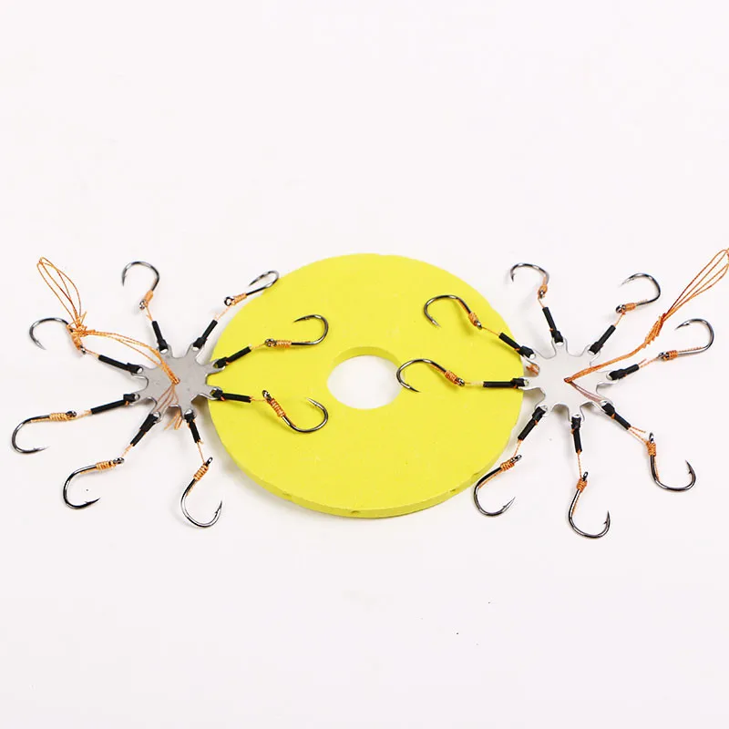 3PCS Carbon Steel Fish Hook Fishhooks for Fishing Flap Prevent Winding Lines Bait Explosion String Hooks Fishings Tackle Tool
3PCS Carbon Steel Fish Hook Fishhooks for Fishing Flap Prevent Winding Lines Bait Explosion String Hooks Fishings Tackle Tool