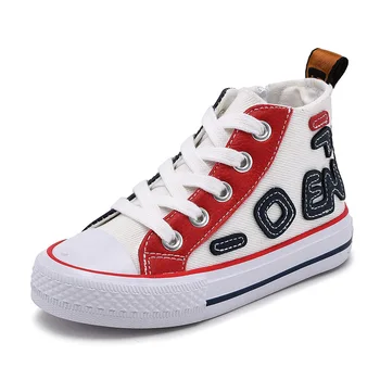 New Childrens Canvas Shoes Kids Sports Shoes Patchwork Girls Shoes Zipper Loafers Letter Baby School Shoes Casual Boys Flats 
New Childrens Canvas Shoes Kids Sports Shoes Patchwork Girls Shoes Zipper Loafers Letter Baby School Shoes Casual Boys Flats