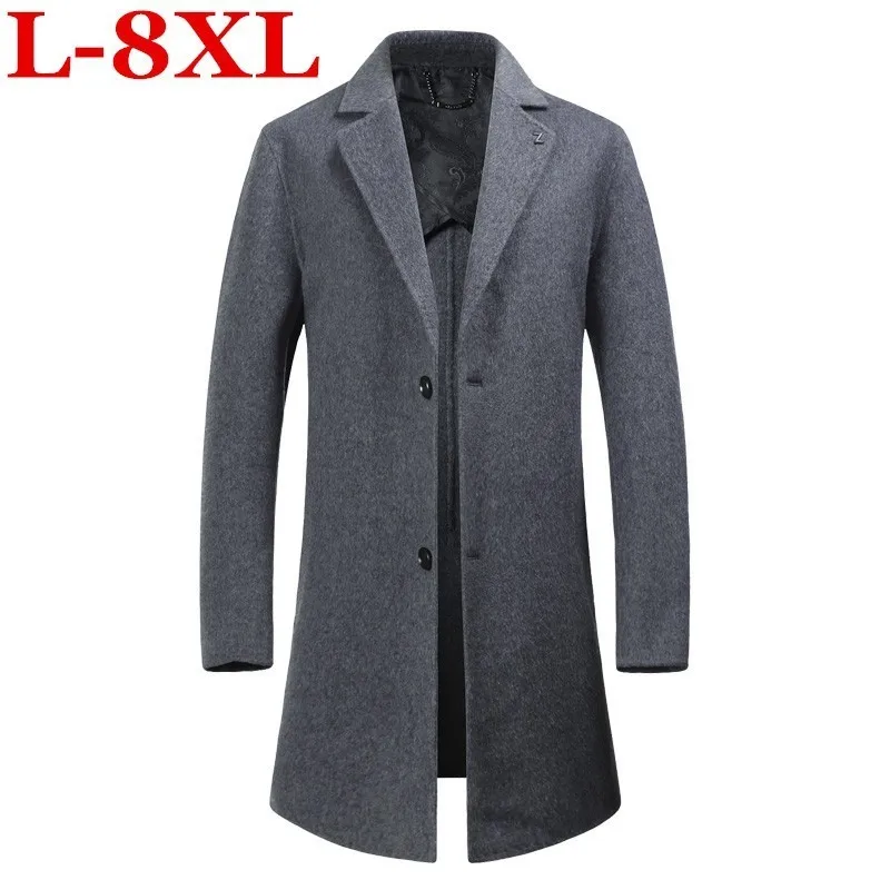 new Plus size 8XL 7XL 6XL 5XL 4XL luxurious Wool & Blends Mans Long Jackets Autumn Winter Coats Men Business Casual Male Jacket
new Plus size 8XL 7XL 6XL 5XL 4XL luxurious Wool & Blends Mans Long Jackets Autumn Winter Coats Men Business Casual Male Jacket