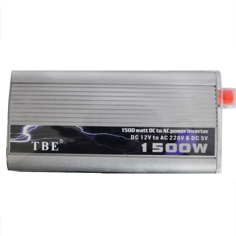 High quality 1500W USB DC 12V/24V/48V TO AC 220V Compact Portable Auto Power Inverter Converter Adapter Modified Sine Wave
High quality 1500W USB DC 12V/24V/48V TO AC 220V Compact Portable Auto Power Inverter Converter Adapter Modified Sine Wave