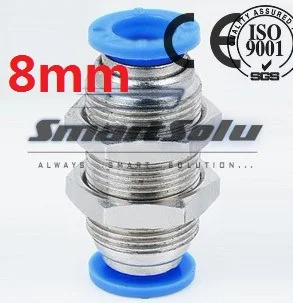 Free Shipping PM 8MM - 8MM Bulkhead Straight Union , Pneumatic Push in One Touch Quick Fitting Connetor
Free Shipping PM 8MM - 8MM Bulkhead Straight Union , Pneumatic Push in One Touch Quick Fitting Connetor