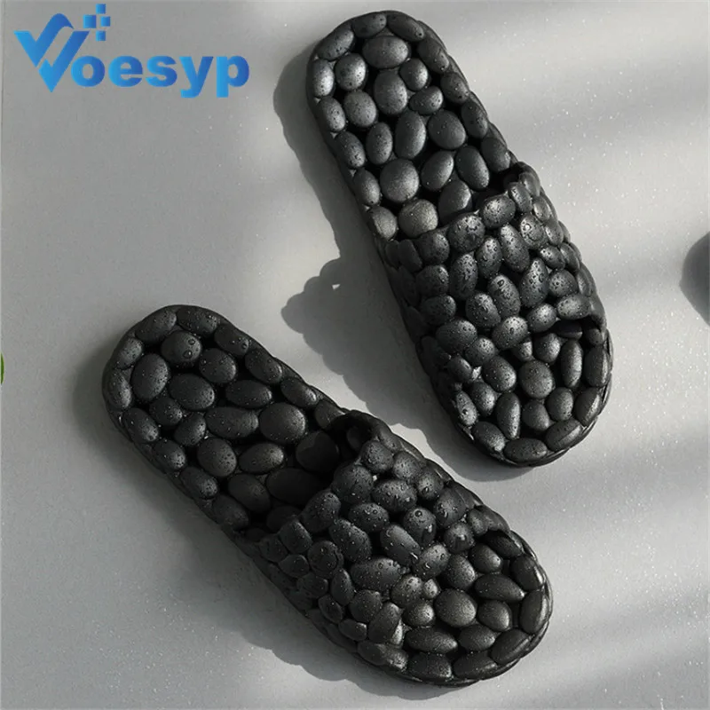 Bathroom Slippers Men Summer Massage Couple Home Slippers Soft Sole Non-slip Gray Slides Beach Shoes Slipper Male Sandals
Bathroom Slippers Men Summer Massage Couple Home Slippers Soft Sole Non-slip Gray Slides Beach Shoes Slipper Male Sandals