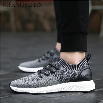SHENGYUJIN Men Shoes Beathable Air Mesh Men Casual Shoes Slip on 2019 Summer Sock Shoes Men Sneakers Tenis Masculino Adulto
SHENGYUJIN Men Shoes Beathable Air Mesh Men Casual Shoes Slip on 2019 Summer Sock Shoes Men Sneakers Tenis Masculino Adulto