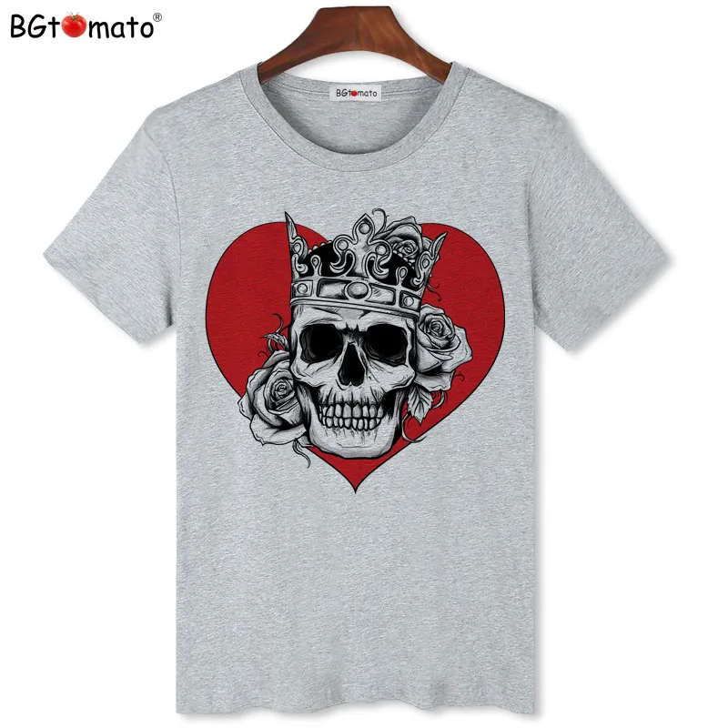 BGtomato Personality design skull t shirts men super fashion design summer tshirt Original brand good quality T-shirt
BGtomato Personality design skull t shirts men super fashion design summer tshirt Original brand good quality T-shirt