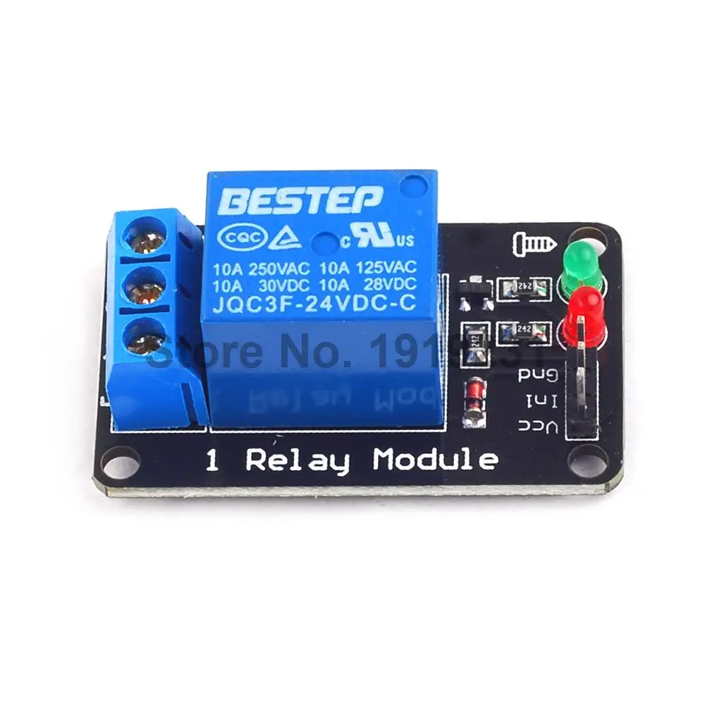 5PCS 1 Channel 24V Relay Module lamp Low level for SCM Household Appliance Control
5PCS 1 Channel 24V Relay Module lamp Low level for SCM Household Appliance Control